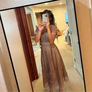 The Vera Dress in Mauve